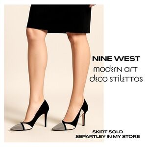 Nine West Multi Colour Pump great condition. Size 8 1/2 discount Shipping.